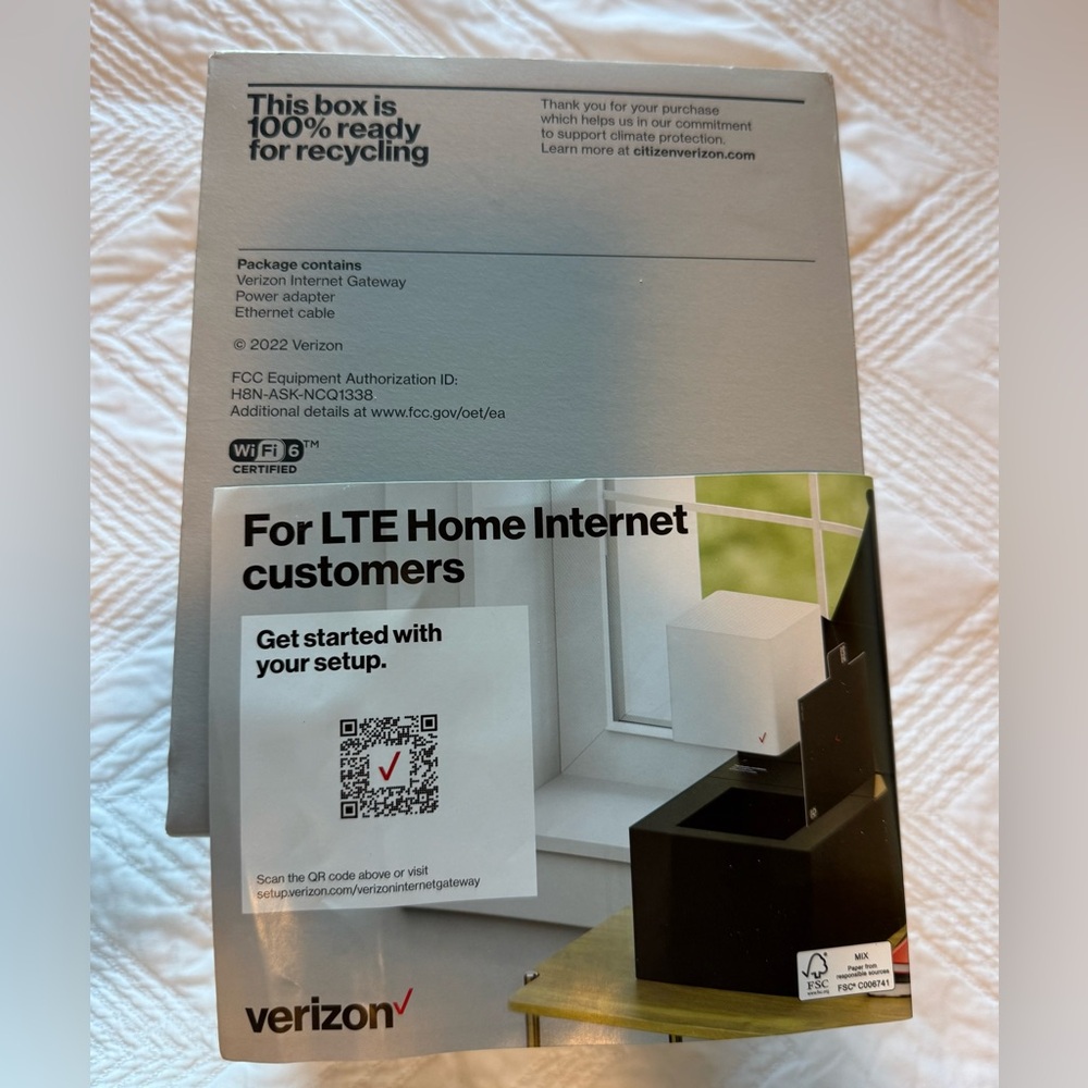 Verizon Internet Gateway Box Internet Router - Picture 3 of 3